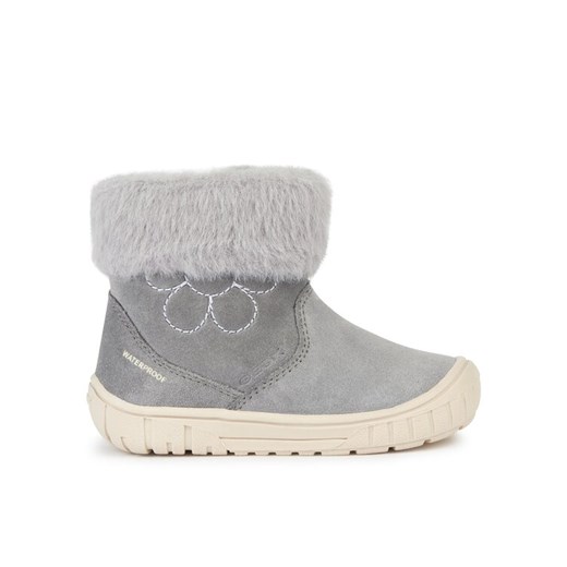 Kozaki Geox B Omar Girl Wpf B262LA 00022 C1006 M Szary ze sklepu eobuwie.pl w kategorii Buty zimowe dziecięce - zdjęcie 187388246