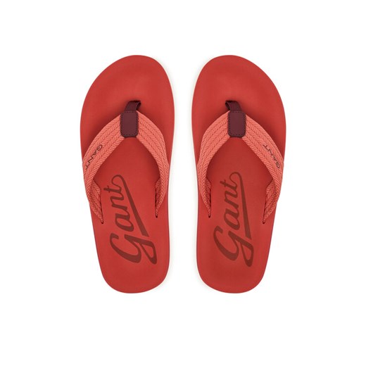 Japonki Gant 30639850 Czerwony ze sklepu eobuwie.pl w kategorii Klapki męskie - zdjęcie 187388249