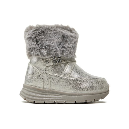 Botki Mayoral 42486 Srebrny ze sklepu eobuwie.pl w kategorii Buty zimowe dziecięce - zdjęcie 187388269