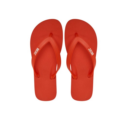 Diesel Japonki Y03601 PR205 T4033 Czerwony ze sklepu MODIVO w kategorii Klapki męskie - zdjęcie 187388476