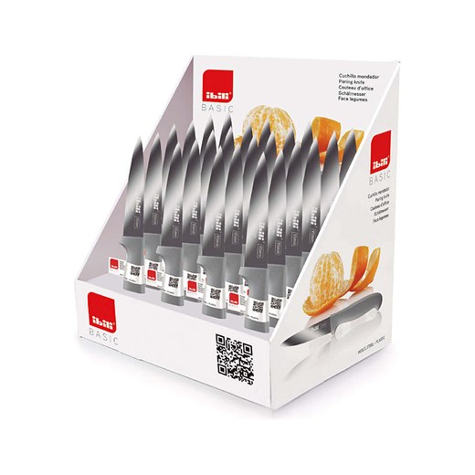 Ibili Noże (2 szt.) w kolorze czarnym do obierania - dł. 20 cm Ibili onesize promocja Limango Polska