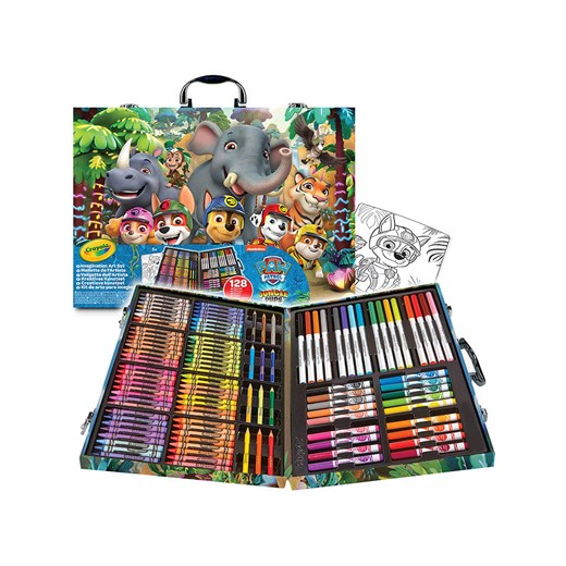 Crayola Kuferek &quot;Paw Patrol&quot; do malowania - 5+ ze sklepu Limango Polska w kategorii Zabawki - zdjęcie 187388977