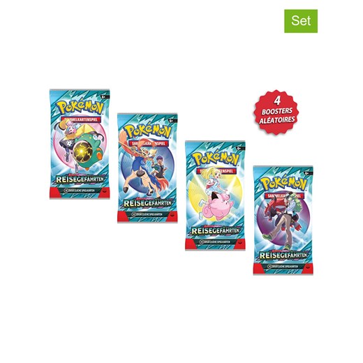Pokémon Boostery Pokémon (4 szt.) &quot;Aventures Ensembles EV09&quot; - 6+ ze sklepu Limango Polska w kategorii Zabawki - zdjęcie 187389075