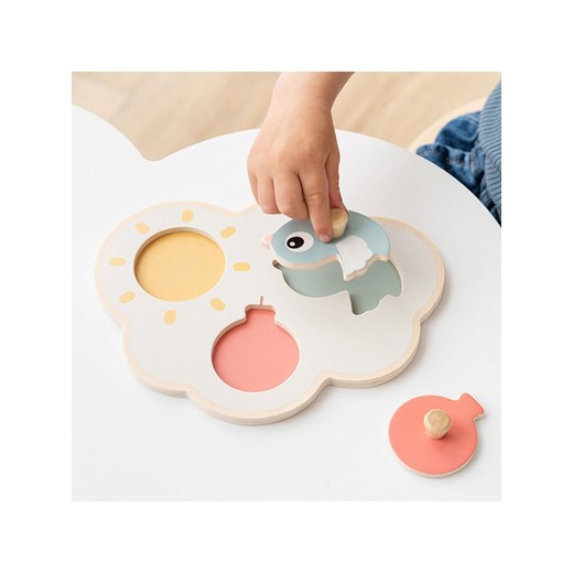 done by deer Puzzle &quot;Happy clouds&quot; - 12 m+ Done By Deer onesize okazja Limango Polska