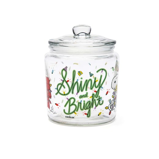 Trendy Kitchen by EXCÉLSA Słoik &quot;Shiny Ans Bright&quot; w kolorze zielonym - 1 l ze sklepu Limango Polska w kategorii Pojemniki kuchenne - zdjęcie 187389179