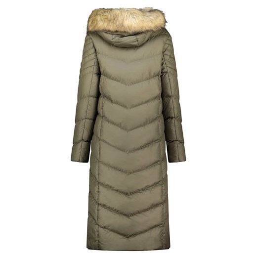 Geographical Norway Płaszcz zimowy &quot;Capucine&quot; w kolorze khaki Geographical Norway XL okazyjna cena Limango Polska