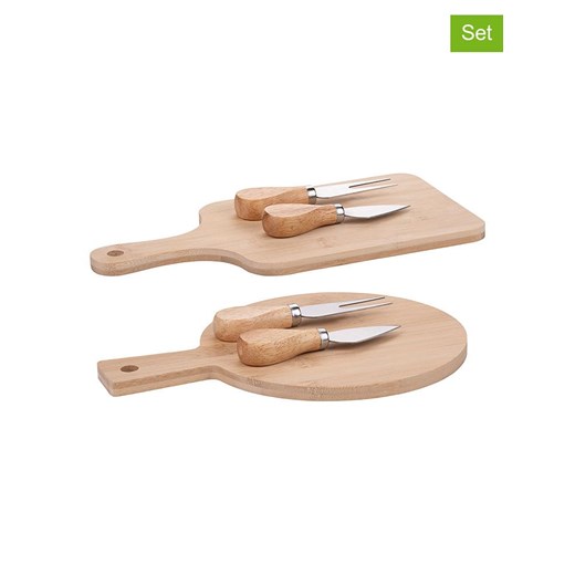 Alpina 3-częściowy zestaw w kolorze jasnobrązowym do sera (produkt niespodzianka) ze sklepu Limango Polska w kategorii Deski - zdjęcie 187389449