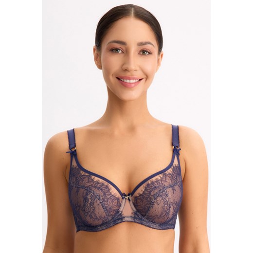 Bella Misteria 64-147 Magiczny Szafir biustonosz półusztywniany granatowy ze sklepu kontri.pl w kategorii Biustonosze - zdjęcie 187389976