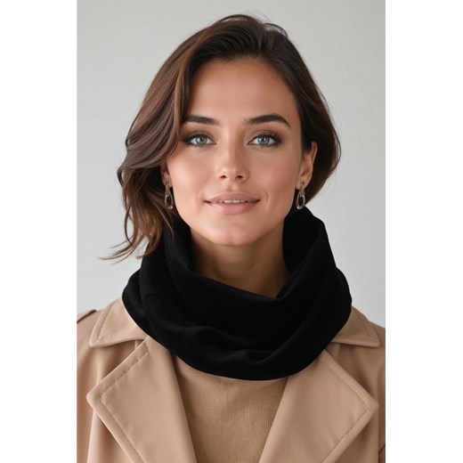 Komin Vivisence 7109 czarny ze sklepu kontri.pl w kategorii Szaliki i chusty damskie - zdjęcie 187390007