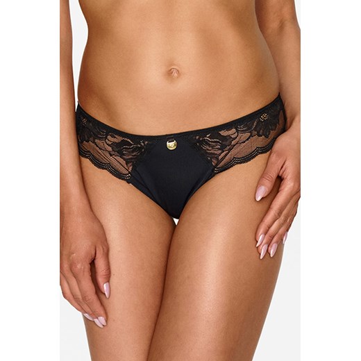 Lupo 2622-23-27-28 brazyliany gładkie, elastyczne dopasowanie czarny ze sklepu kontri.pl w kategorii Majtki damskie - zdjęcie 187390049