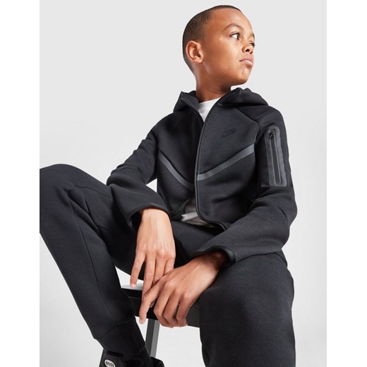 NIKE BLUZA ROZPINANA Z KAPTUREM B NSW TCH FLC B ze sklepu JD Sports  w kategorii Bluzy chłopięce - zdjęcie 187390229