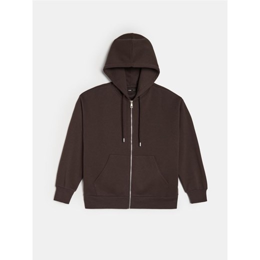 Sinsay - Bluza z kapturem - brązowy ze sklepu Sinsay w kategorii Bluzy damskie - zdjęcie 187390758
