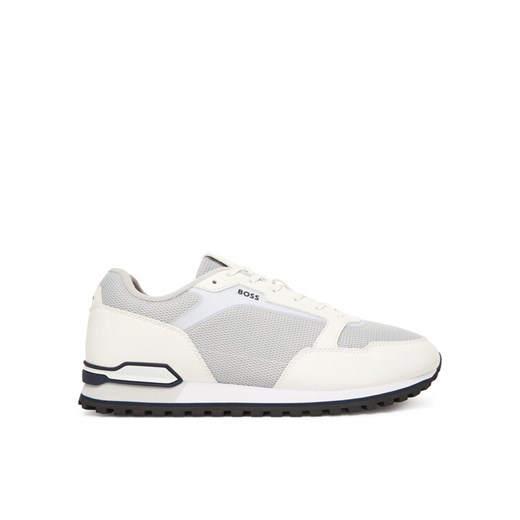 Sneakersy BOSS Parkour-L 50557903 Biały ze sklepu eobuwie.pl w kategorii Buty sportowe męskie - zdjęcie 187390855