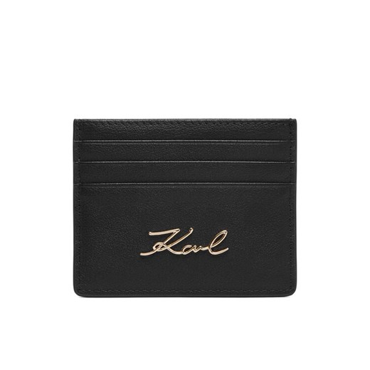 KARL LAGERFELD Etui na karty kredytowe B1W32034 Czarny ze sklepu MODIVO w kategorii Etui - zdjęcie 187391199