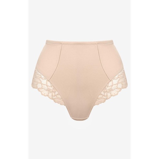 Figi damskie modelujące z wysokim stanem beżowe Perla Pizzo, Kolor beżowy, Rozmiar M, INFIORE ze sklepu Primodo w kategorii Majtki damskie - zdjęcie 187391636