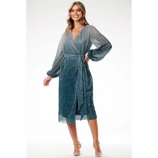 Awama Sukienka w kolorze niebieskim ze sklepu Limango Polska w kategorii Sukienki - zdjęcie 187391707