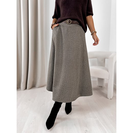spódnica tove ciemnoszara one size ze sklepu UBRA w kategorii Spódnice - zdjęcie 187392166