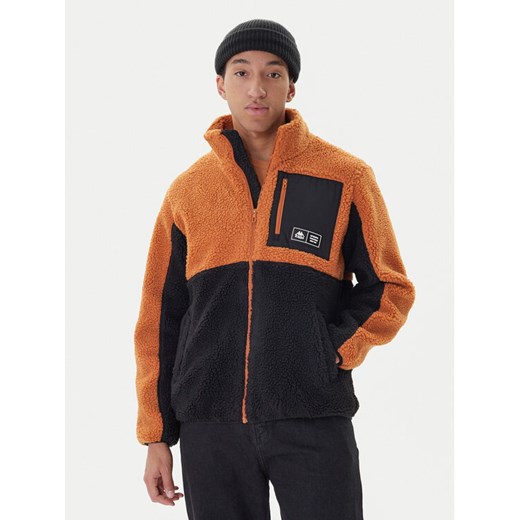 Kappa Polar Olya 381Z6LW Brązowy Regular Fit ze sklepu MODIVO w kategorii Bluzy męskie - zdjęcie 187393109