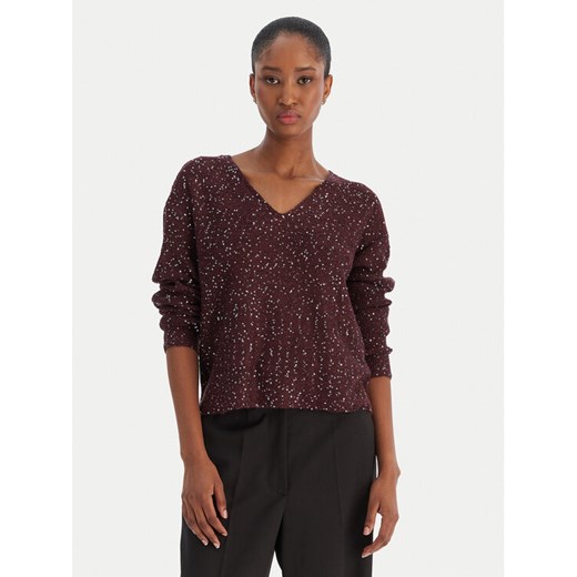 Vero Moda Bluzka Leilani 10318223 Fioletowy Loose Fit ze sklepu MODIVO w kategorii Bluzki damskie - zdjęcie 187393128