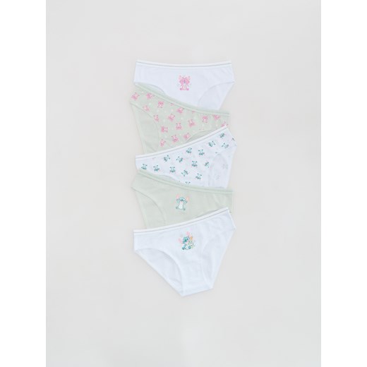 Reserved - Bawełniane majtki Lilo i Stitch 5 pack - wielobarwny ze sklepu Reserved w kategorii Majtki dziecięce - zdjęcie 187393638