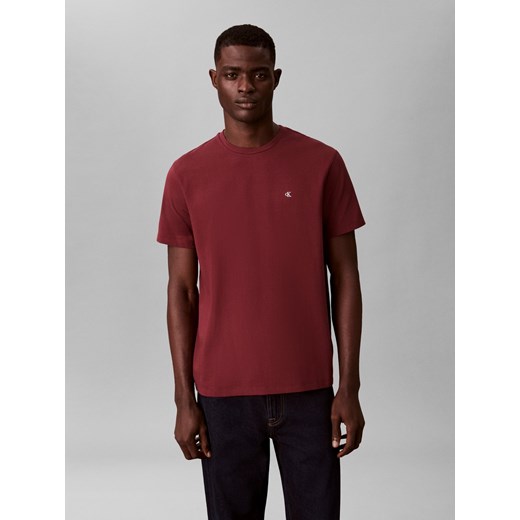 Calvin Klein Jeans Koszulka męska Mężczyźni Bawełna mocca jednolity ze sklepu vangraaf w kategorii T-shirty męskie - zdjęcie 187393687