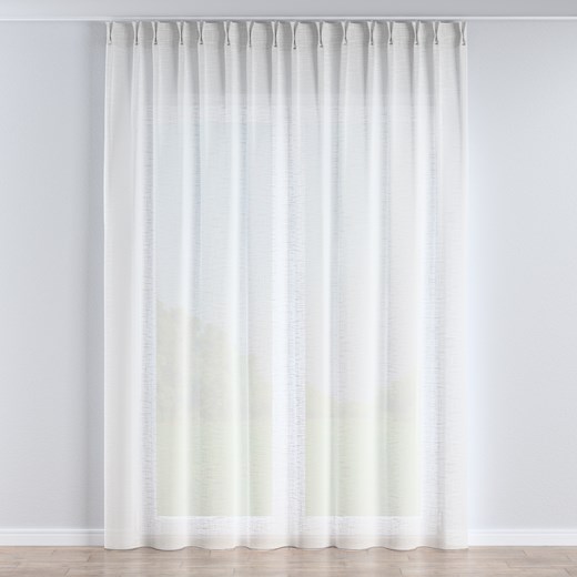 Firana na haczykach flex podwójnych ze sklepu dekoria.pl w kategorii Firany - zdjęcie 187393925