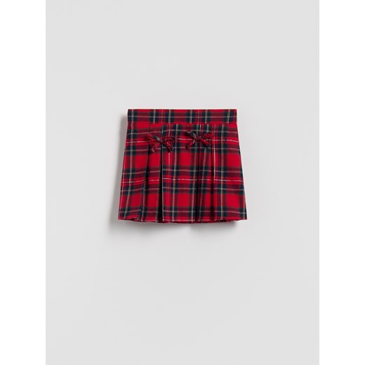 Reserved - Plisowana spódnica w kratę - wielobarwny ze sklepu Reserved w kategorii Sukienki dziewczęce - zdjęcie 187395268