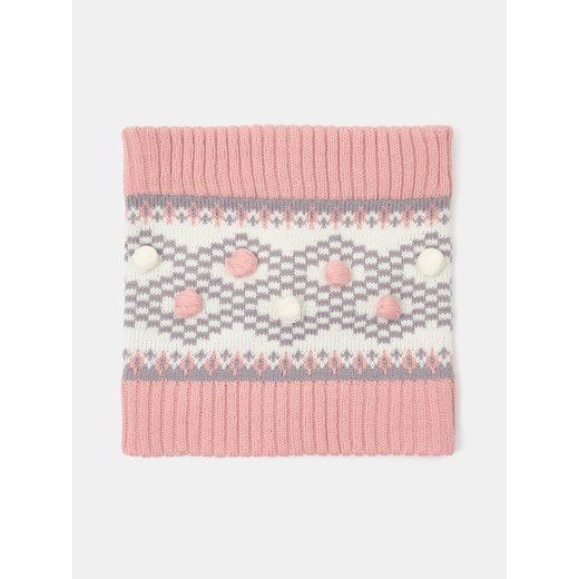 Sinsay - Szalik ze wzorem - wielobarwny Sinsay L Sinsay