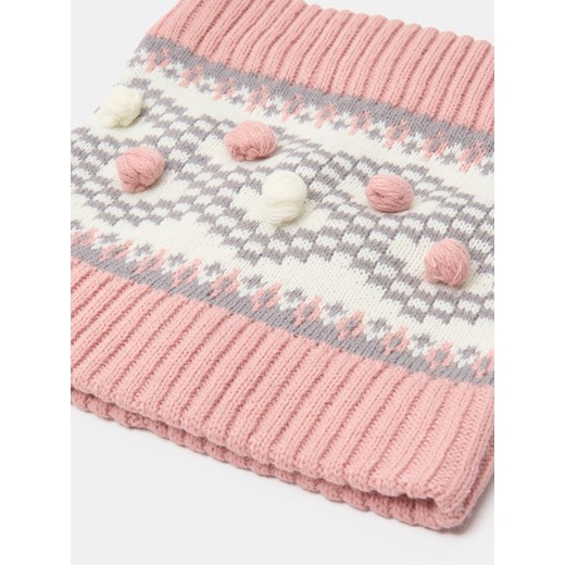 Sinsay - Szalik ze wzorem - wielobarwny Sinsay L Sinsay