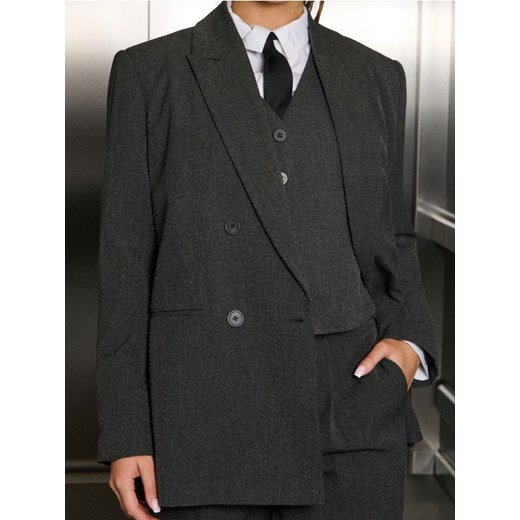 Sinsay - Żakiet - czarny Sinsay XXL Sinsay