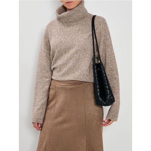 Sinsay - Melanżowy golf - brązowy ze sklepu Sinsay w kategorii Swetry damskie - zdjęcie 187396797