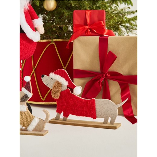 Sinsay - Dekoracja świąteczna - czerwony ze sklepu Sinsay w kategorii Dekoracje bożonarodzeniowe - zdjęcie 187396819