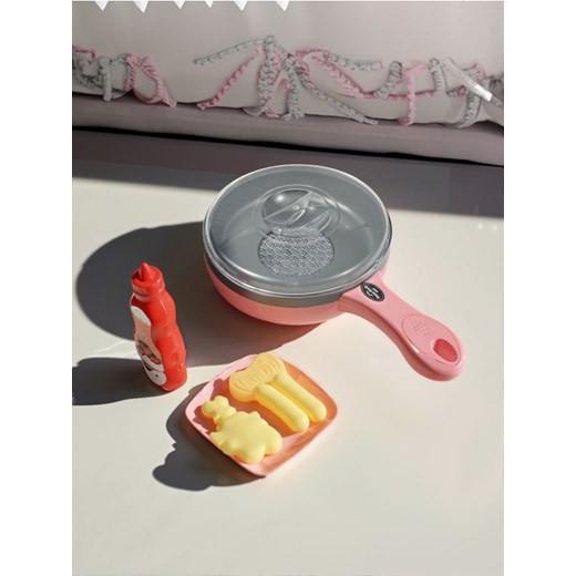 Sinsay - Zabawka - patelnia z akcesoriami - różowy ze sklepu Sinsay w kategorii Zabawki - zdjęcie 187396829