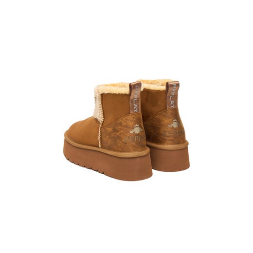 Śniegowce REPLAY GWF5A.000.C0009T Brązowy Replay 37 eobuwie.pl