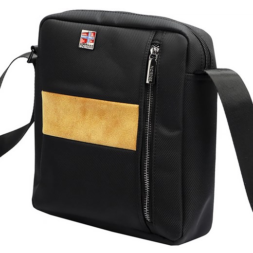 Torba saszetka na ramię męska materiałowa Nordee ze sklepu lenaodniemowlakadoszkolniaka.pl w kategorii Torby męskie - zdjęcie 187397548