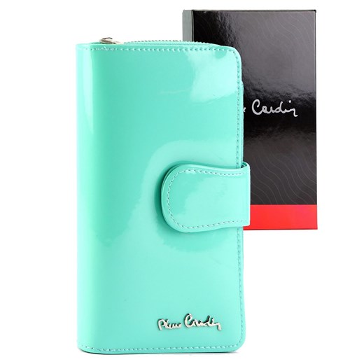 Portfel damski skóra naturalna + skóra ekologiczna Pierre Cardin ze sklepu lenaodniemowlakadoszkolniaka.pl w kategorii Portfele damskie - zdjęcie 187397866