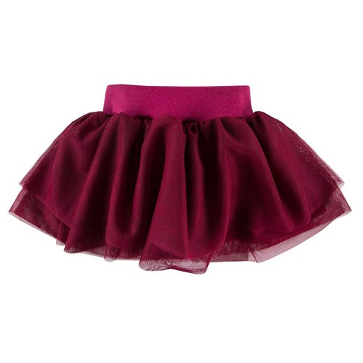 Spódniczka dla dziewczynki z tiulem bordo Eevi Ceremony ze sklepu lenaodniemowlakadoszkolniaka.pl w kategorii Spódnice - zdjęcie 187398029