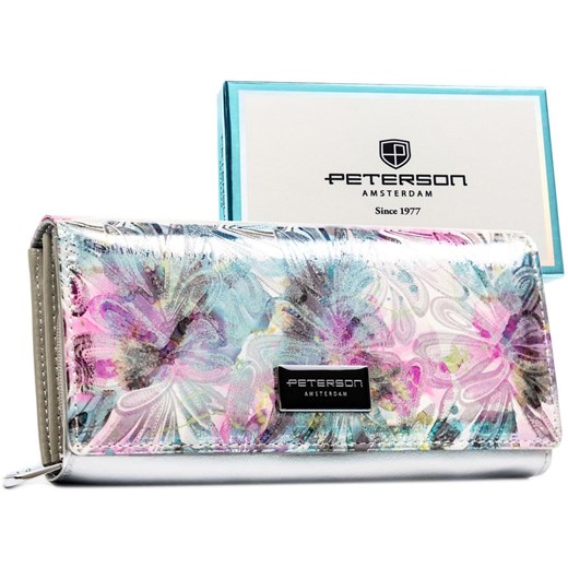 Portfel damski skóra naturalna skórzany Peterson ze sklepu lenaodniemowlakadoszkolniaka.pl w kategorii Portfele damskie - zdjęcie 187398416