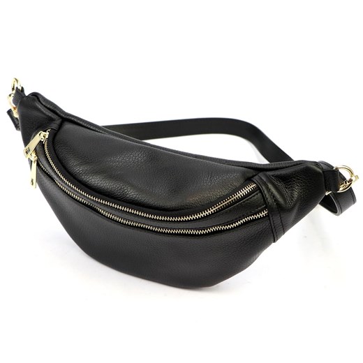 Torebka torebki skórzana saszetka nerka skóra naturalna Luka damska ze sklepu lenaodniemowlakadoszkolniaka.pl w kategorii Nerki - zdjęcie 187399135