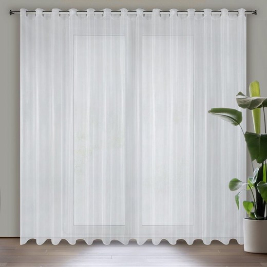 FIRANA GOTOWA D91 ALEXA 350 X 250 CM BIAŁY ze sklepu lenaodniemowlakadoszkolniaka.pl w kategorii Firany - zdjęcie 187400085