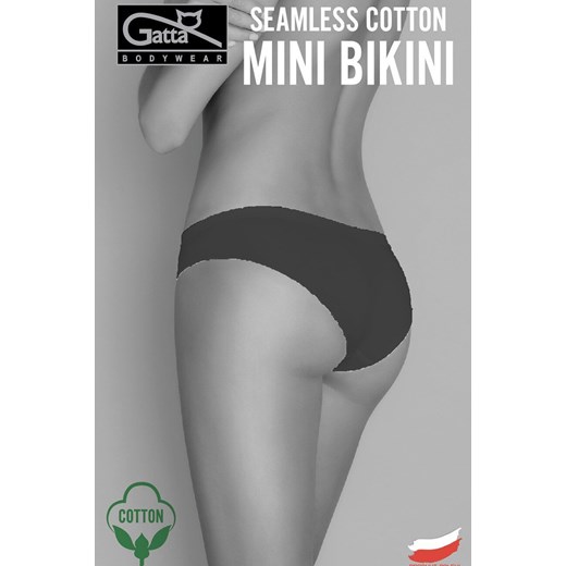Figi majtki damskie 41595 Seamless Cotton Mini Bikini ze sklepu lenaodniemowlakadoszkolniaka.pl w kategorii Majtki damskie - zdjęcie 187400145