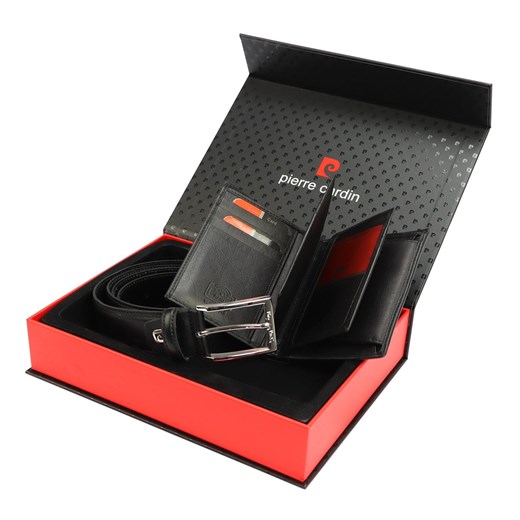 Zestaw na prezent dla mężczyzny portfel i pasek męski skórzany Pierre Cardin Pierre Cardin uniwersalny lenaodniemowlakadoszkolniaka.pl
