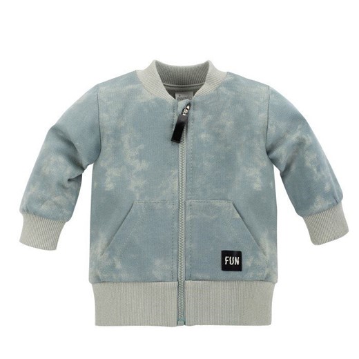 Bluza rozpinana dresowa z długim rękawem dla chłopca Fun Time Pinokio ze sklepu lenaodniemowlakadoszkolniaka.pl w kategorii Bluzy i swetry - zdjęcie 187402198