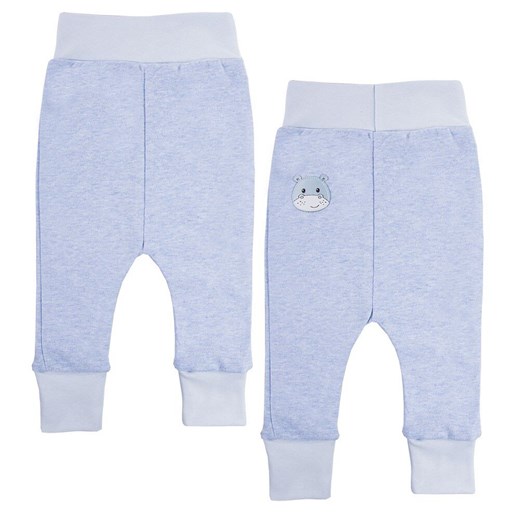 Spodnie bawełniane niemowlęce wcześniak Eevi Baby love ze sklepu lenaodniemowlakadoszkolniaka.pl w kategorii Spodnie i półśpiochy - zdjęcie 187402509