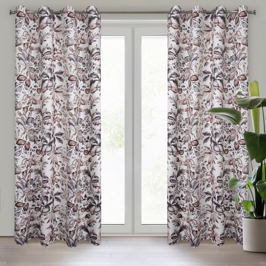 ZASŁONA GOTOWA HANA 140 X 250 CM BIAŁY ze sklepu lenaodniemowlakadoszkolniaka.pl w kategorii Zasłony - zdjęcie 187403087