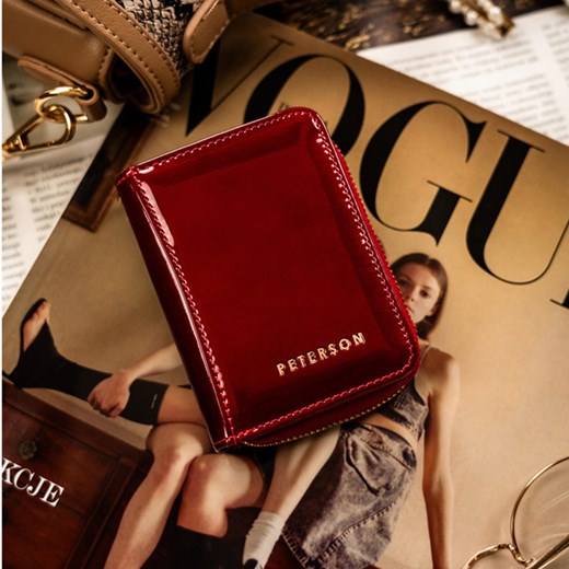 Portfel damski skórzany skóra naturalna Peterson Peterson uniwersalny lenaodniemowlakadoszkolniaka.pl