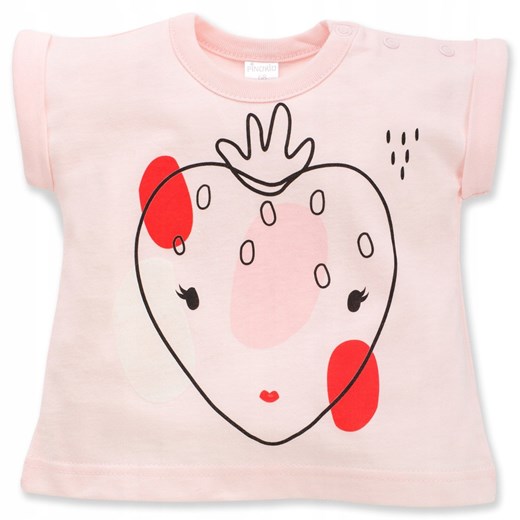 Bluzka koszulka Love and love Pinokio 74 ze sklepu lenaodniemowlakadoszkolniaka.pl w kategorii Bluzki dziewczęce - zdjęcie 187403808