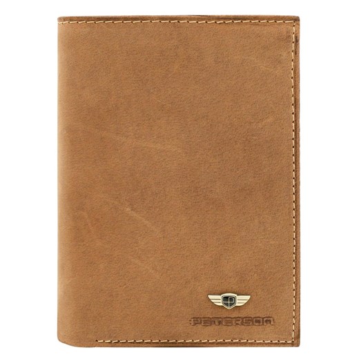 Portfel męski skórzany skóra naturalna Peterson ze sklepu lenaodniemowlakadoszkolniaka.pl w kategorii Portfele męskie - zdjęcie 187404015