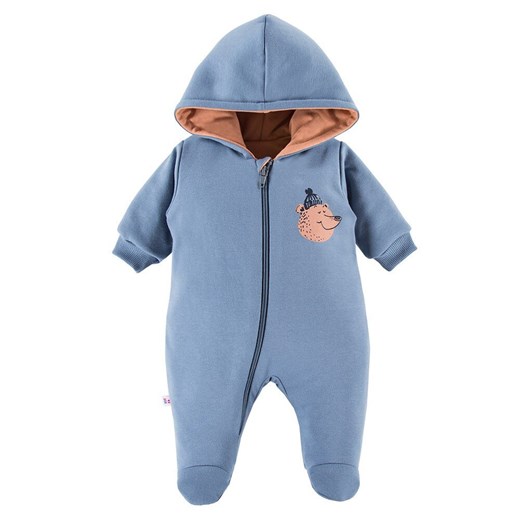 Kombinezon pajac niemowlęcy dresowy niebieski dla chłopca Eevi Jump ze sklepu lenaodniemowlakadoszkolniaka.pl w kategorii Pajacyki - zdjęcie 187404128