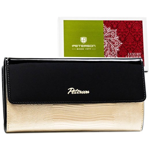 Portfel damski skóra naturalna skórzany Peterson ze sklepu lenaodniemowlakadoszkolniaka.pl w kategorii Portfele damskie - zdjęcie 187404277